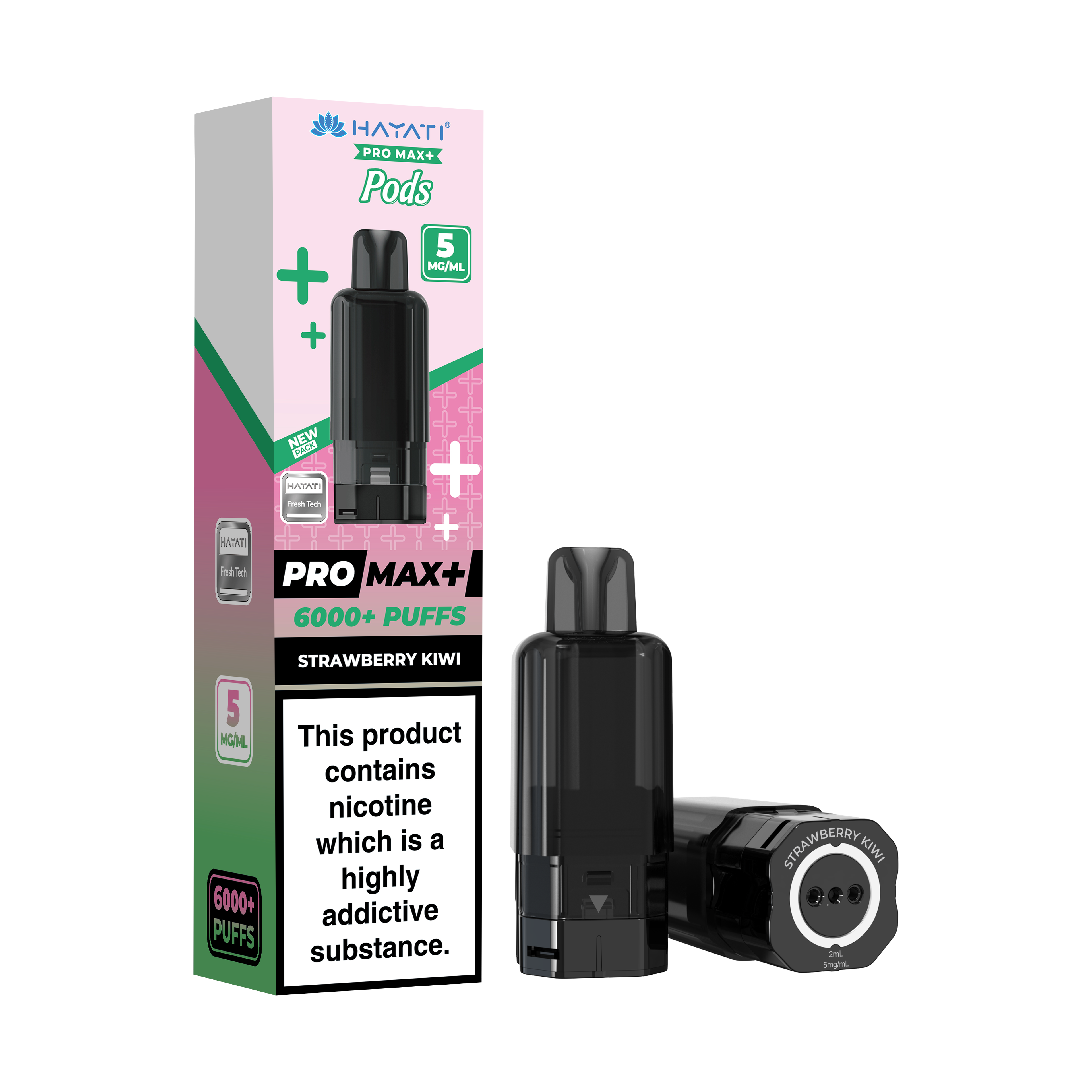 Hayati® Pro Max+ 6000+ Pods (5mg)