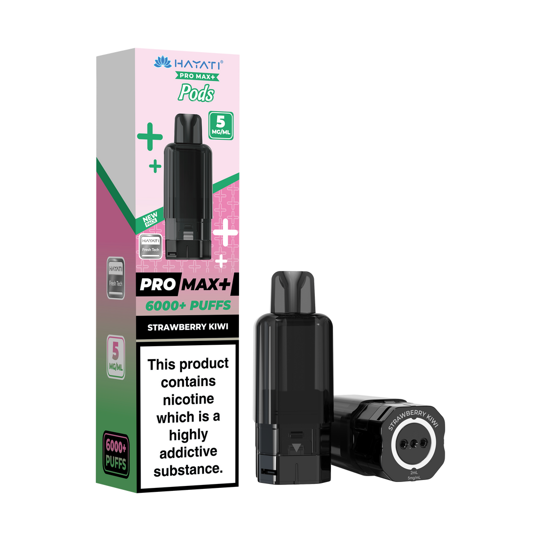 Hayati® Pro Max+ 6000+ Pods (5mg)