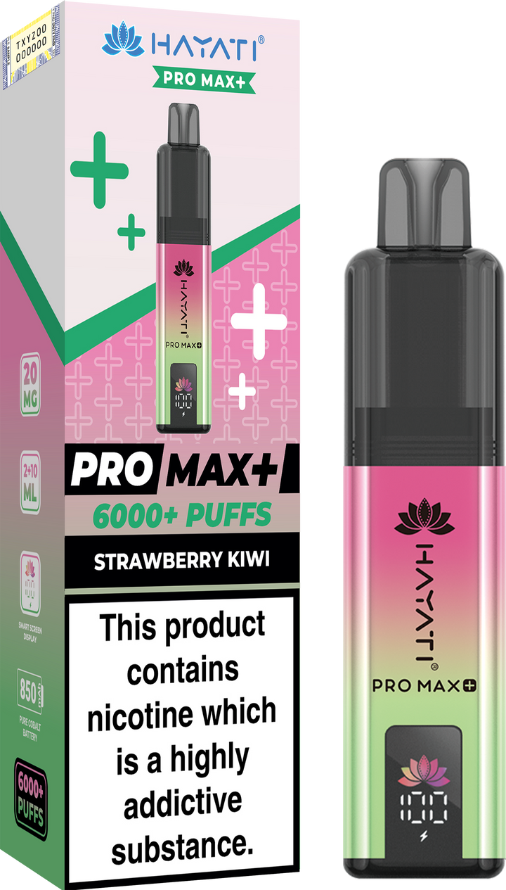 Hayati Pro Max+ 6K Prefilled Pod Kit 20mg | UK Duty Stamped