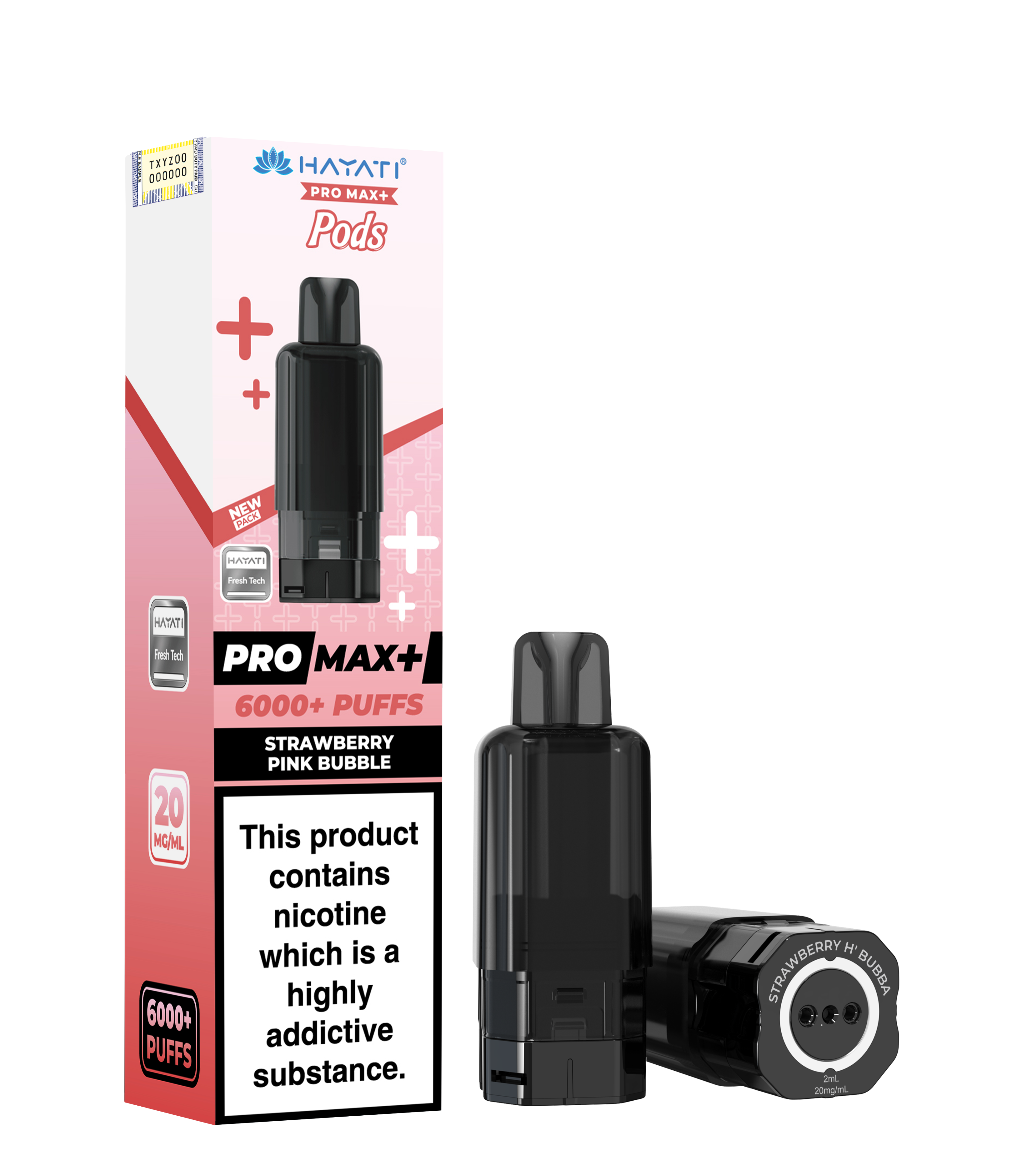 Hayati Pro Max+ 6K Prefilled Pods 20mg | UK Duty Stamped