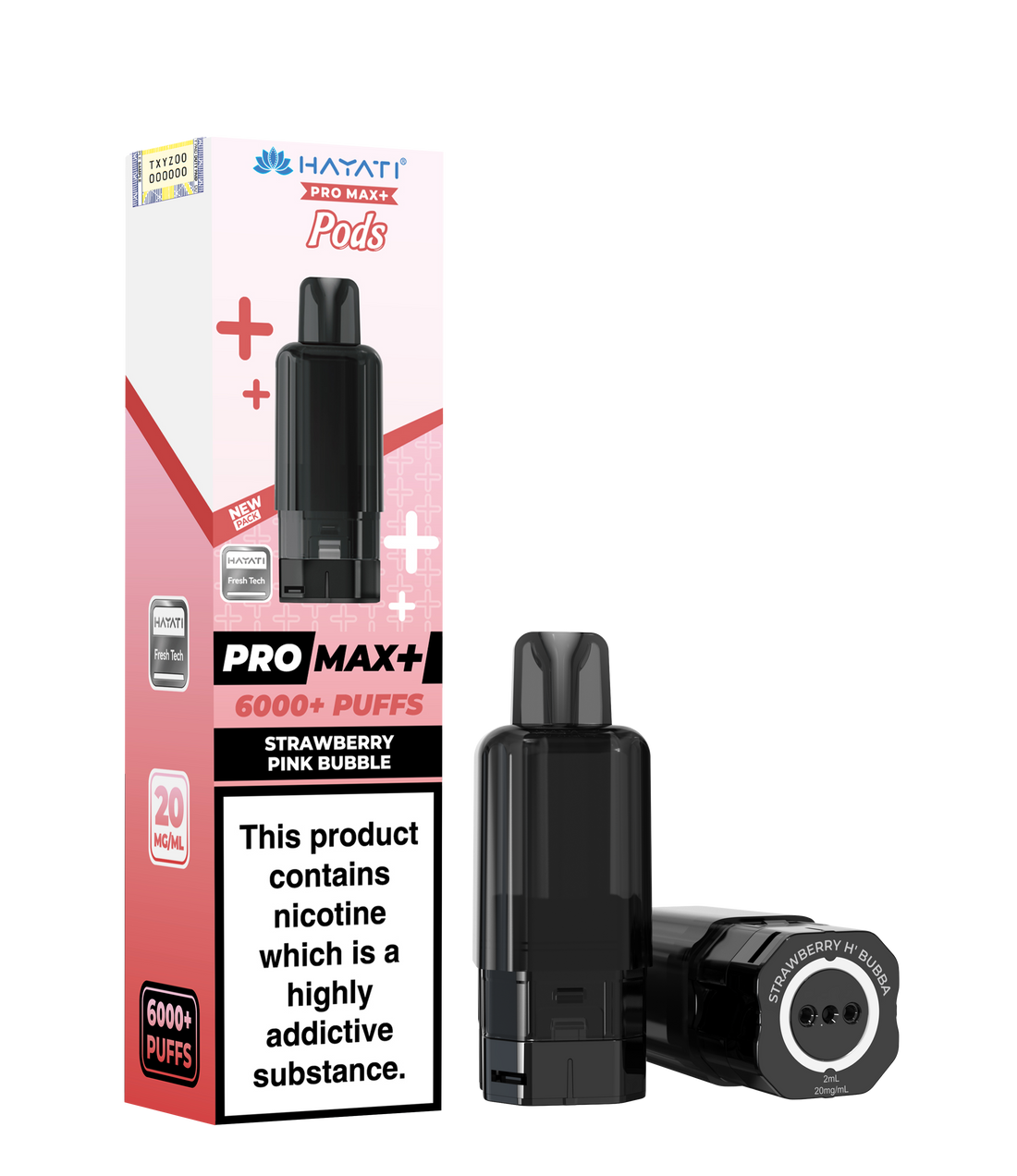 Hayati Pro Max+ 6K Prefilled Pods 20mg | UK Duty Stamped