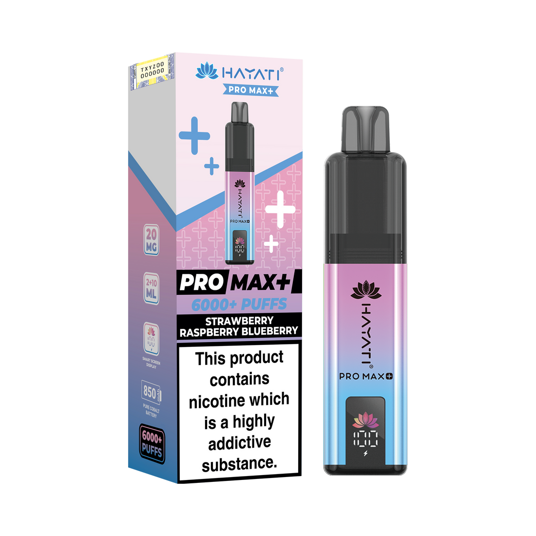 Hayati Pro Max+ 6K Prefilled Pod Kit 20mg | UK Duty Stamped