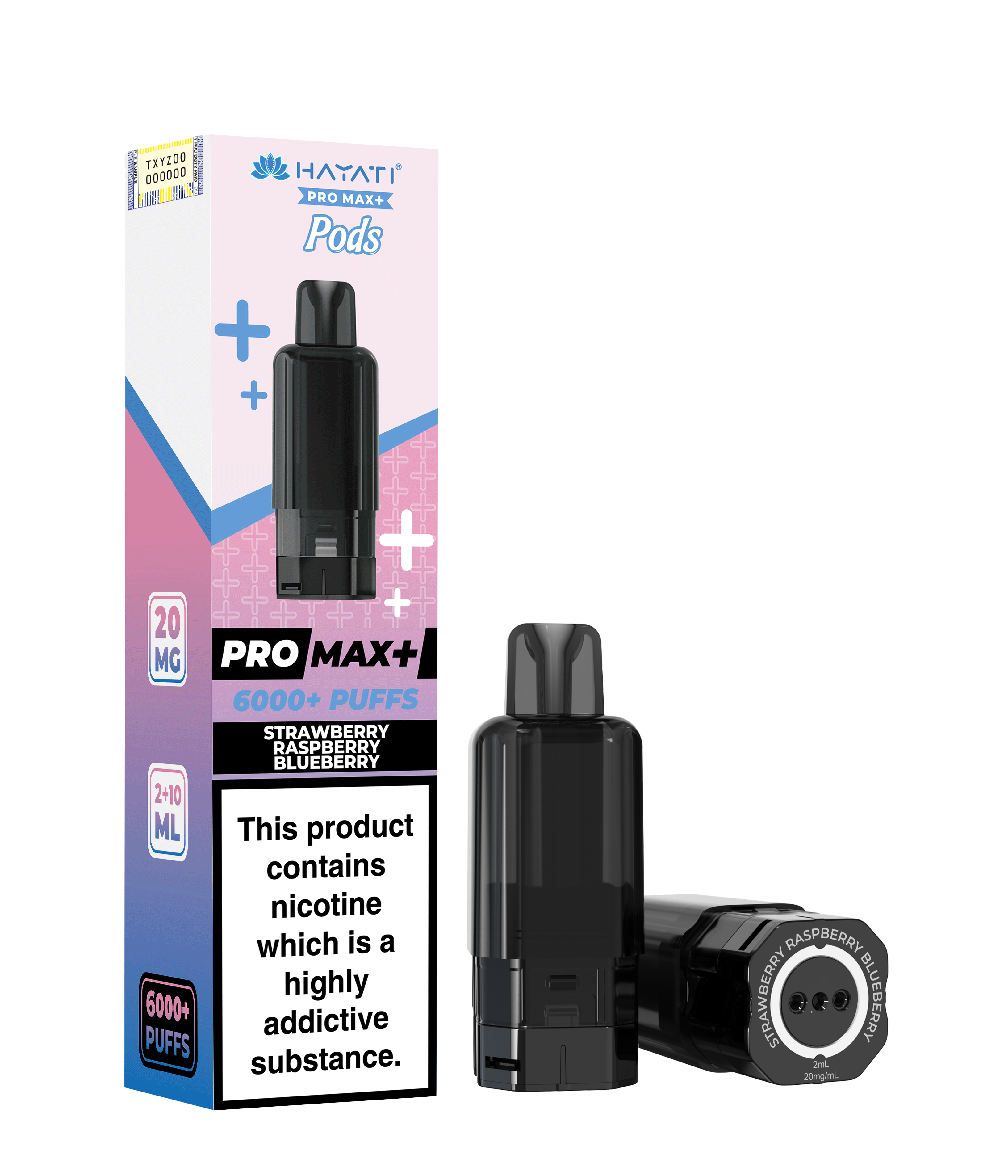 Hayati Pro Max+ 6K Prefilled Pods 20mg | UK Duty Stamped
