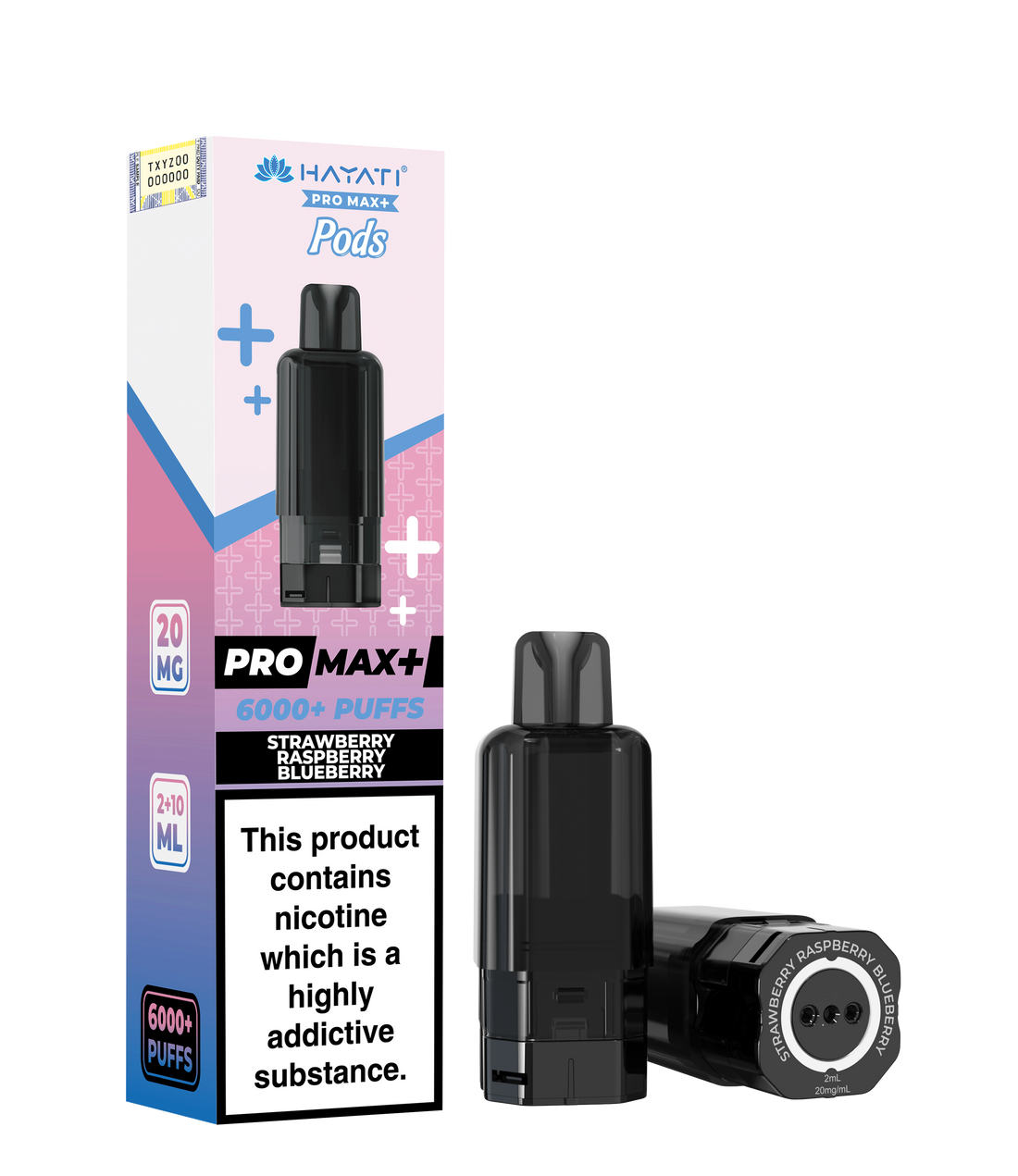 Hayati Pro Max+ 6K Prefilled Pods 20mg | UK Duty Stamped