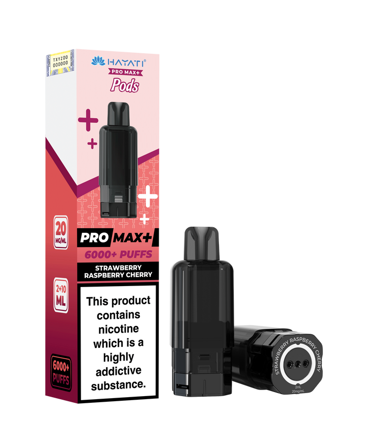 Hayati Pro Max+ 6K Prefilled Pods 20mg | UK Duty Stamped