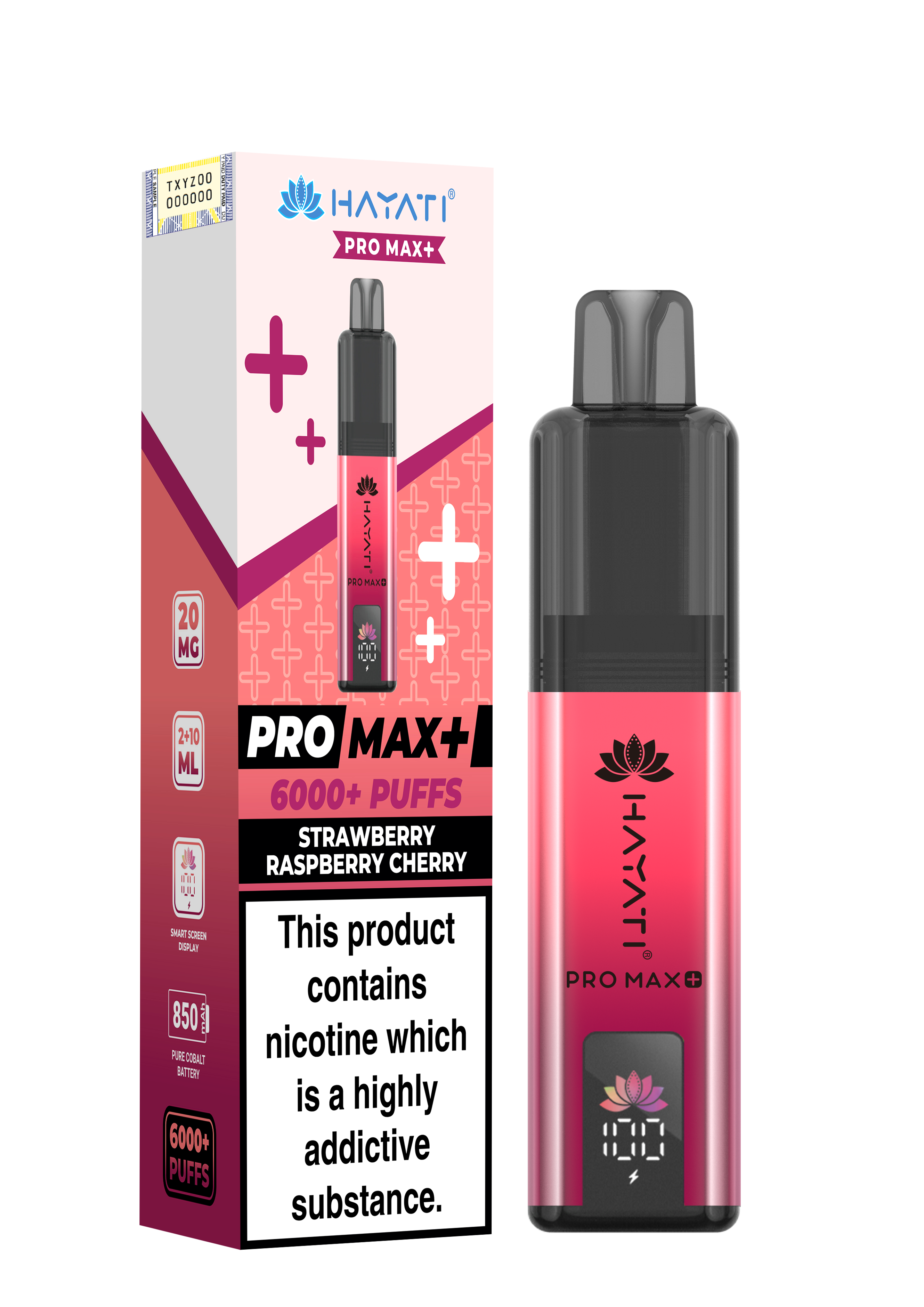Hayati Pro Max+ 6K Prefilled Pod Kit 20mg | UK Duty Stamped