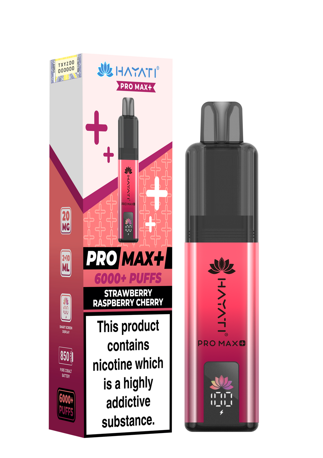 Hayati Pro Max+ 6K Prefilled Pod Kit 20mg | UK Duty Stamped