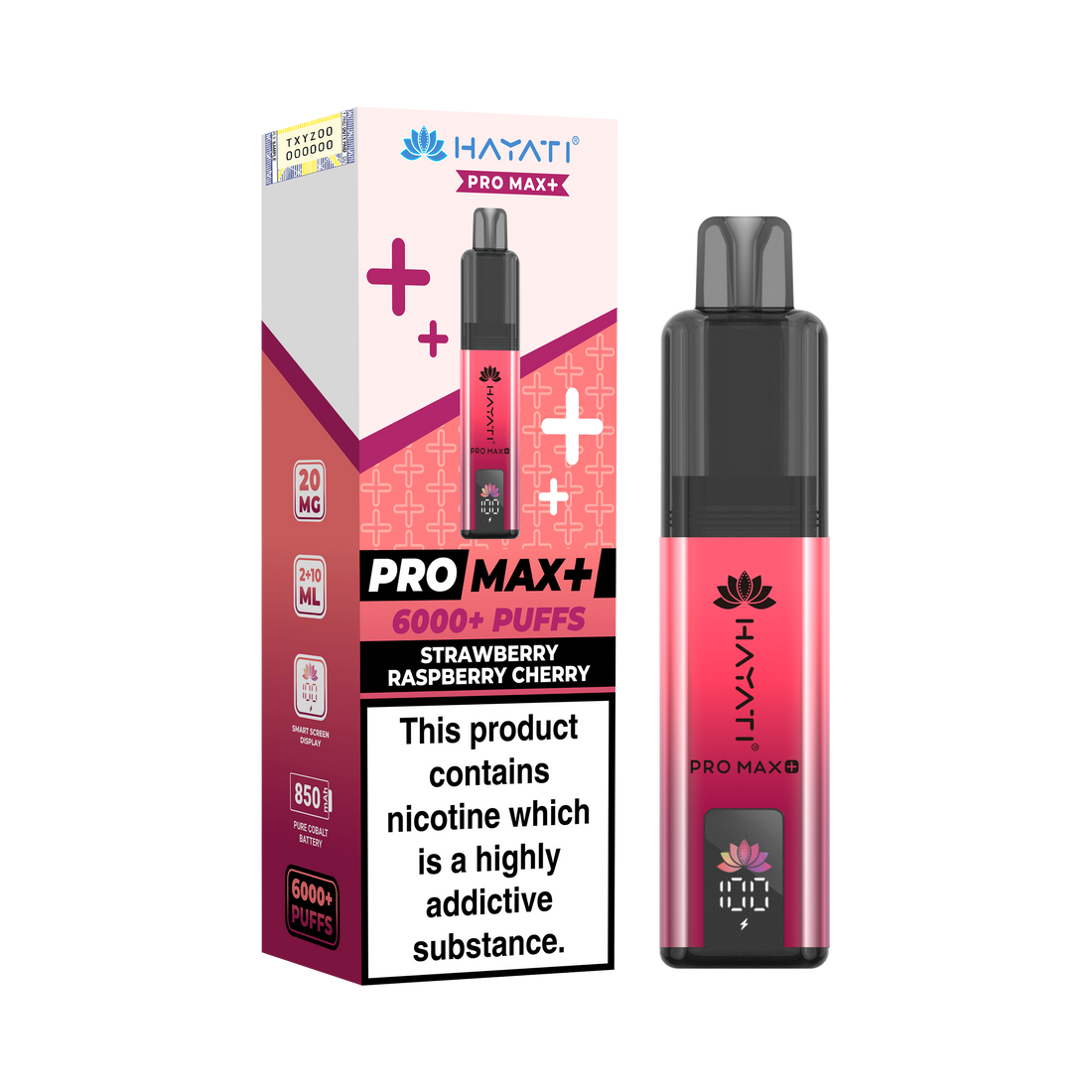 Hayati Pro Max+ 6K Prefilled Pod Kit 20mg | UK Duty Stamped