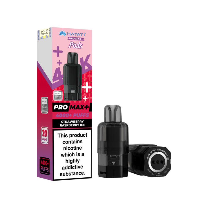 Hayati Pro Max+ 4K Prefilled Pods 20mg | UK Duty Stamped