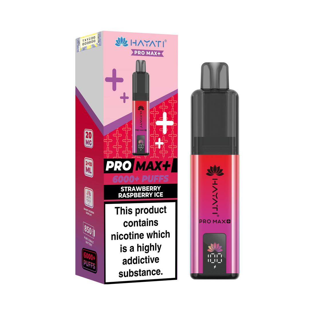 Hayati Pro Max+ 6K Prefilled Pod Kit 20mg | UK Duty Stamped