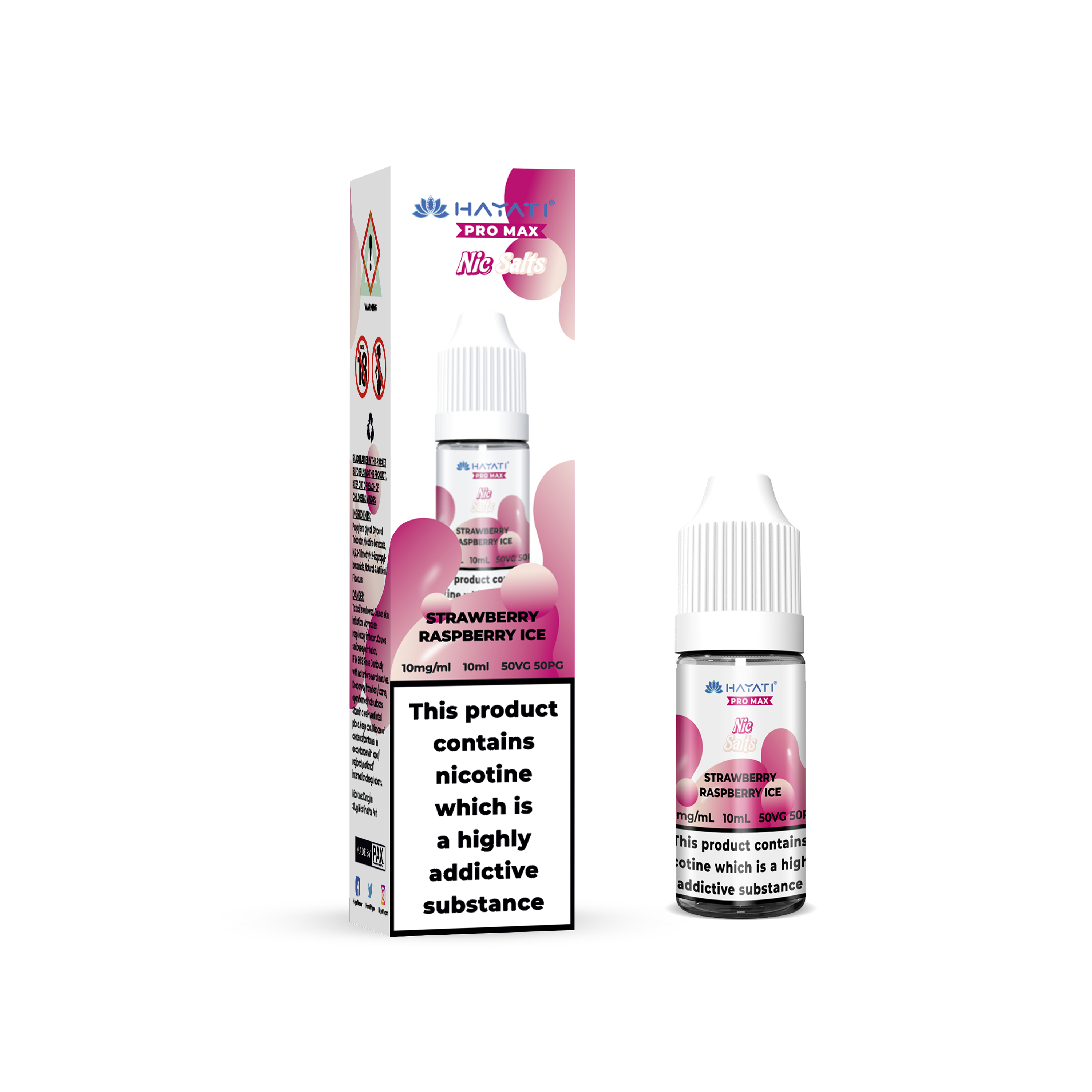 Hayati® Pro Max Nic Salts (20mg)