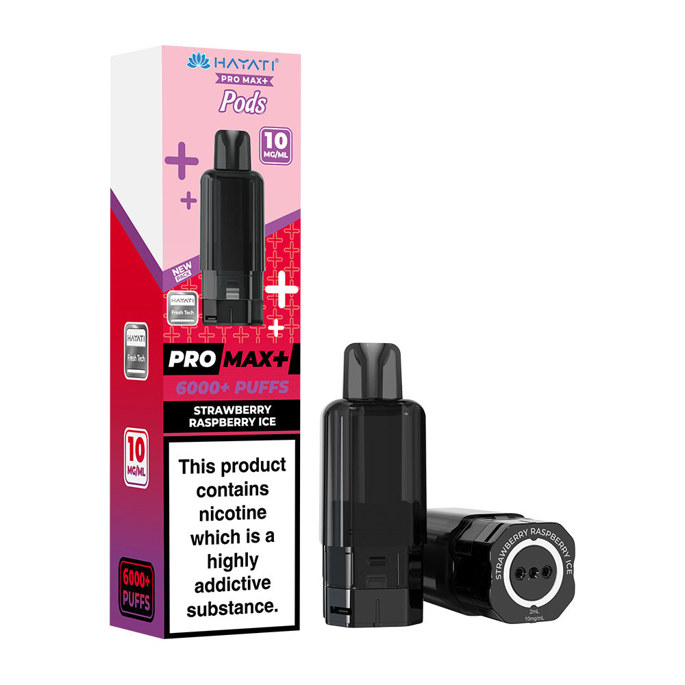 Hayati® Pro Max+ 6000+ (10mg) Pods