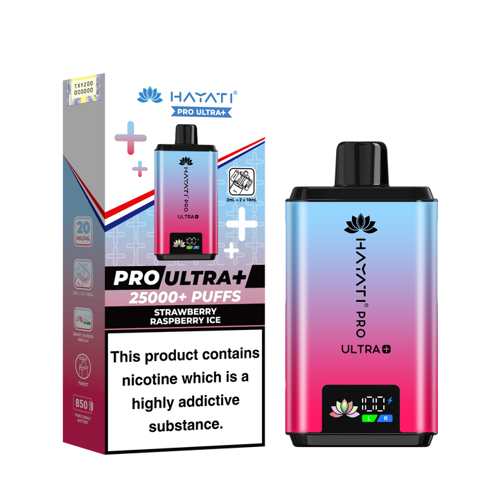 Hayati Pro Ultra+ 25K Prefilled Pod Kit 20mg | UK Duty Stamped