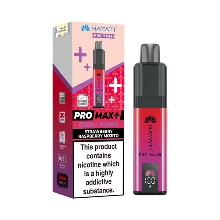 Hayati Pro Max+ 6K Prefilled Pod Kit 20mg | UK Duty Stamped