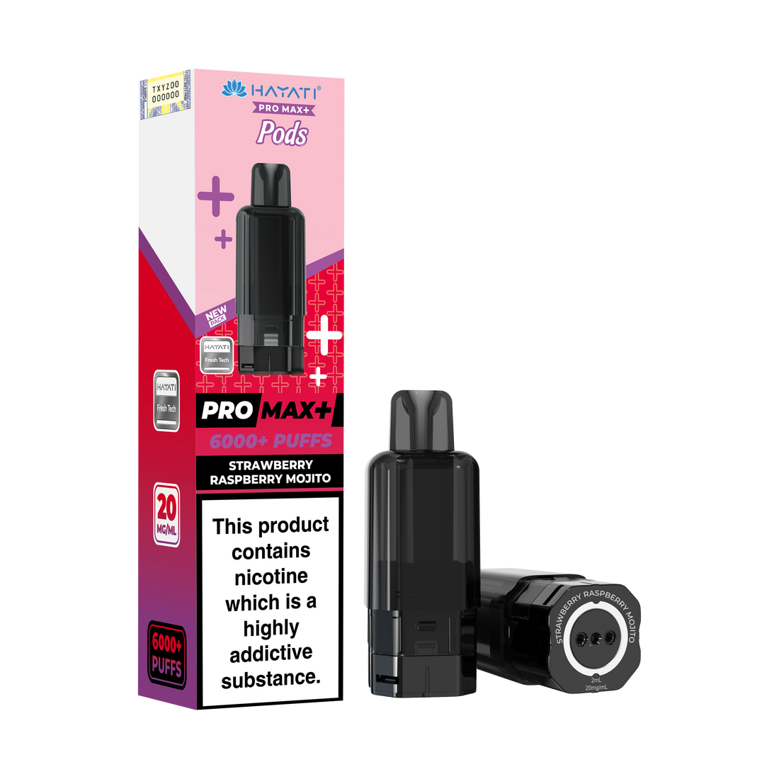 Hayati Pro Max+ 6K Prefilled Pods 20mg | UK Duty Stamped