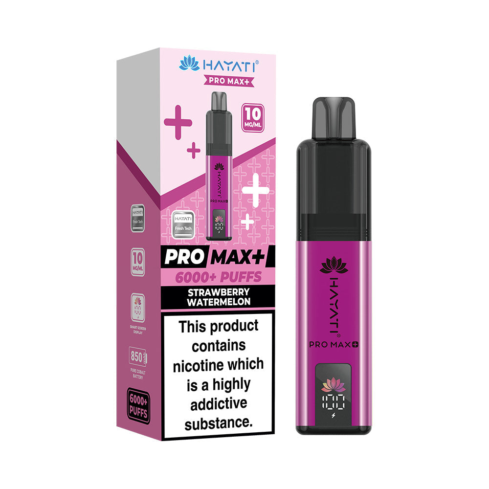 Hayati® Pro Max+ 6000+ (10mg) Vape Kit