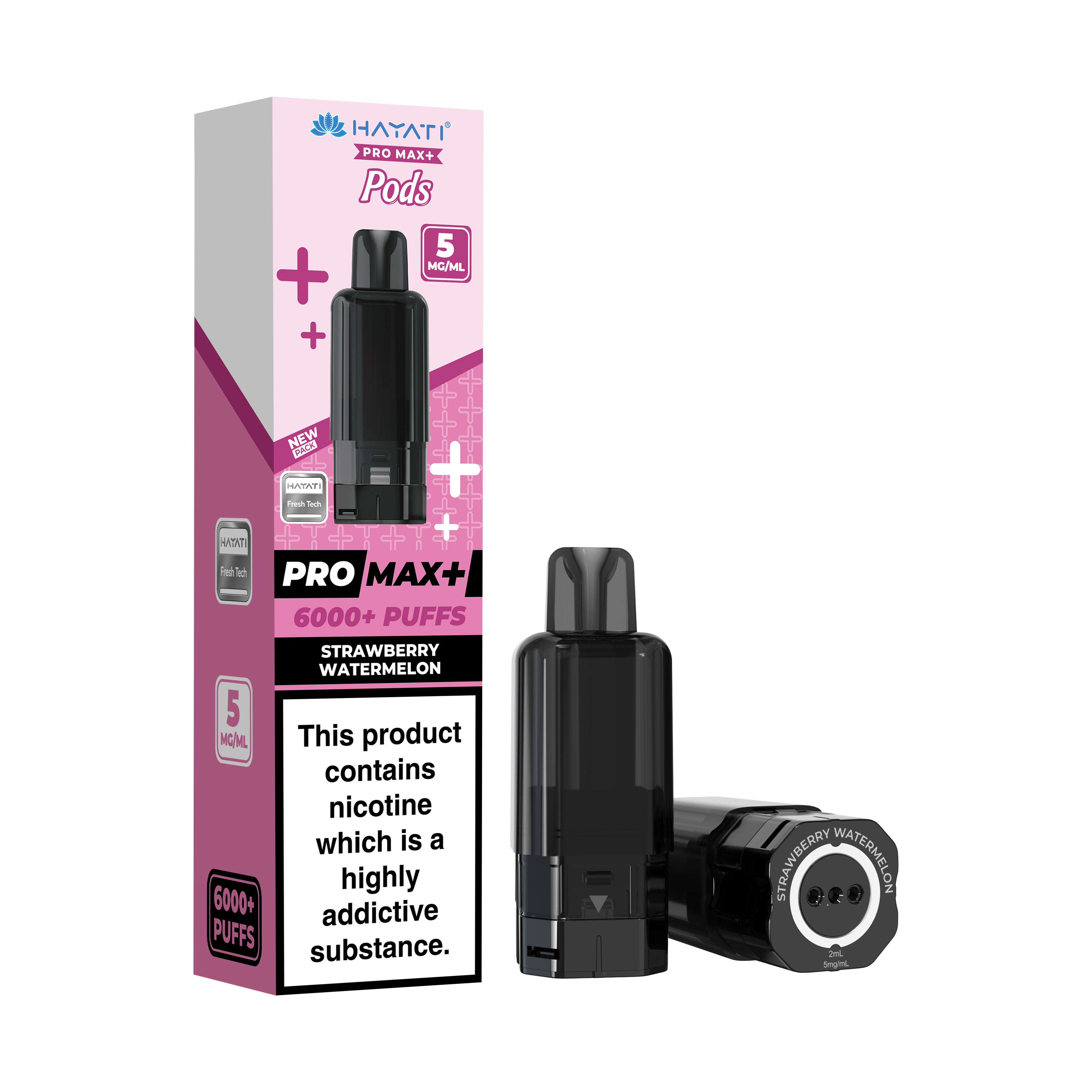 Hayati® Pro Max+ 6000+ Pods (5mg)