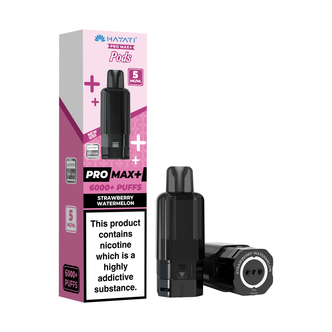 Hayati® Pro Max+ 6000+ Pods (5mg)