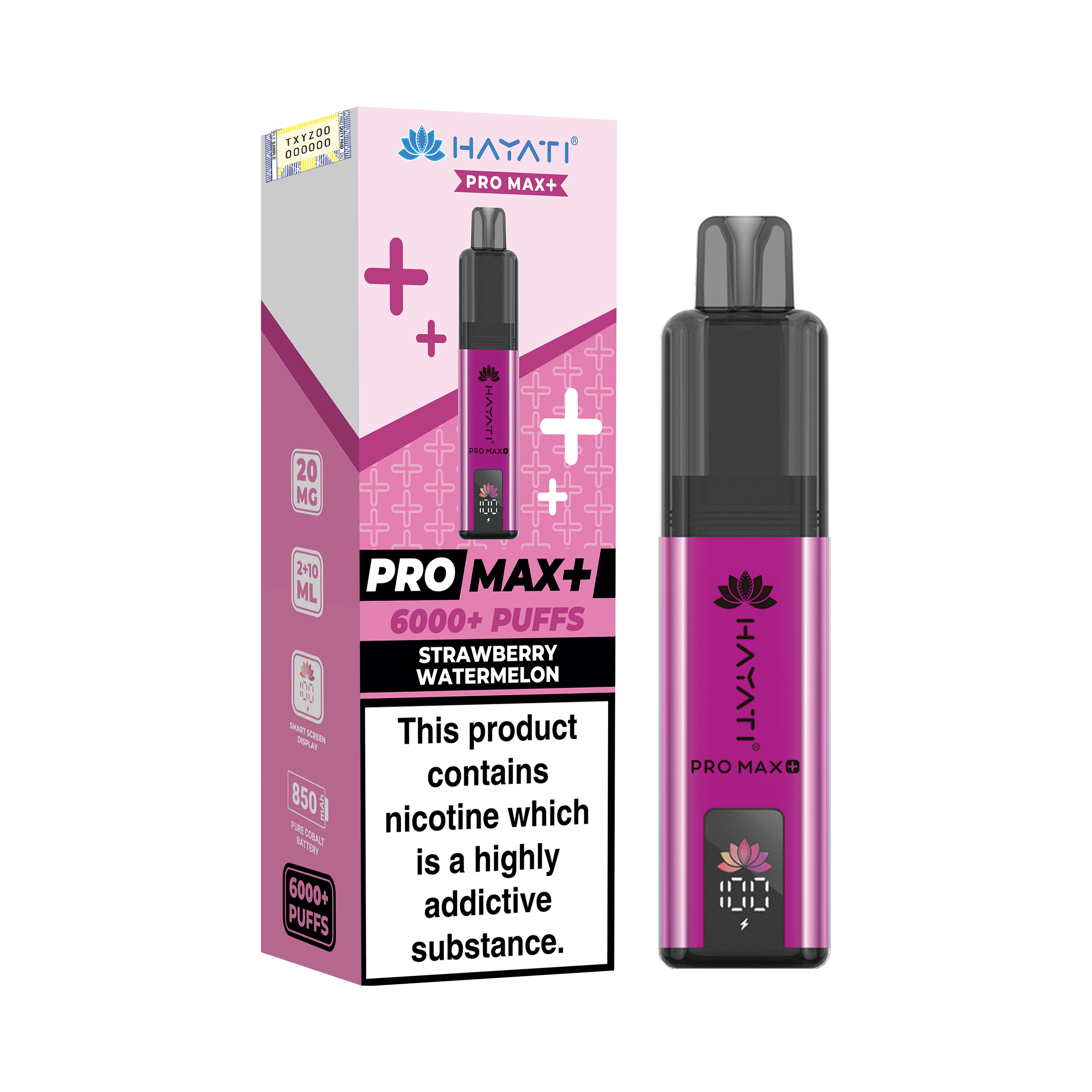 Hayati Pro Max+ 6K Prefilled Pod Kit 20mg | UK Duty Stamped