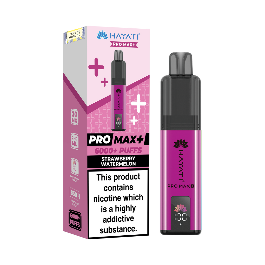 Hayati Pro Max+ 6K Prefilled Pod Kit 20mg | UK Duty Stamped