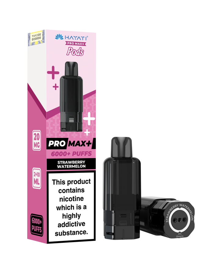 Hayati Pro Max+ 6K Prefilled Pods 20mg | UK Duty Stamped