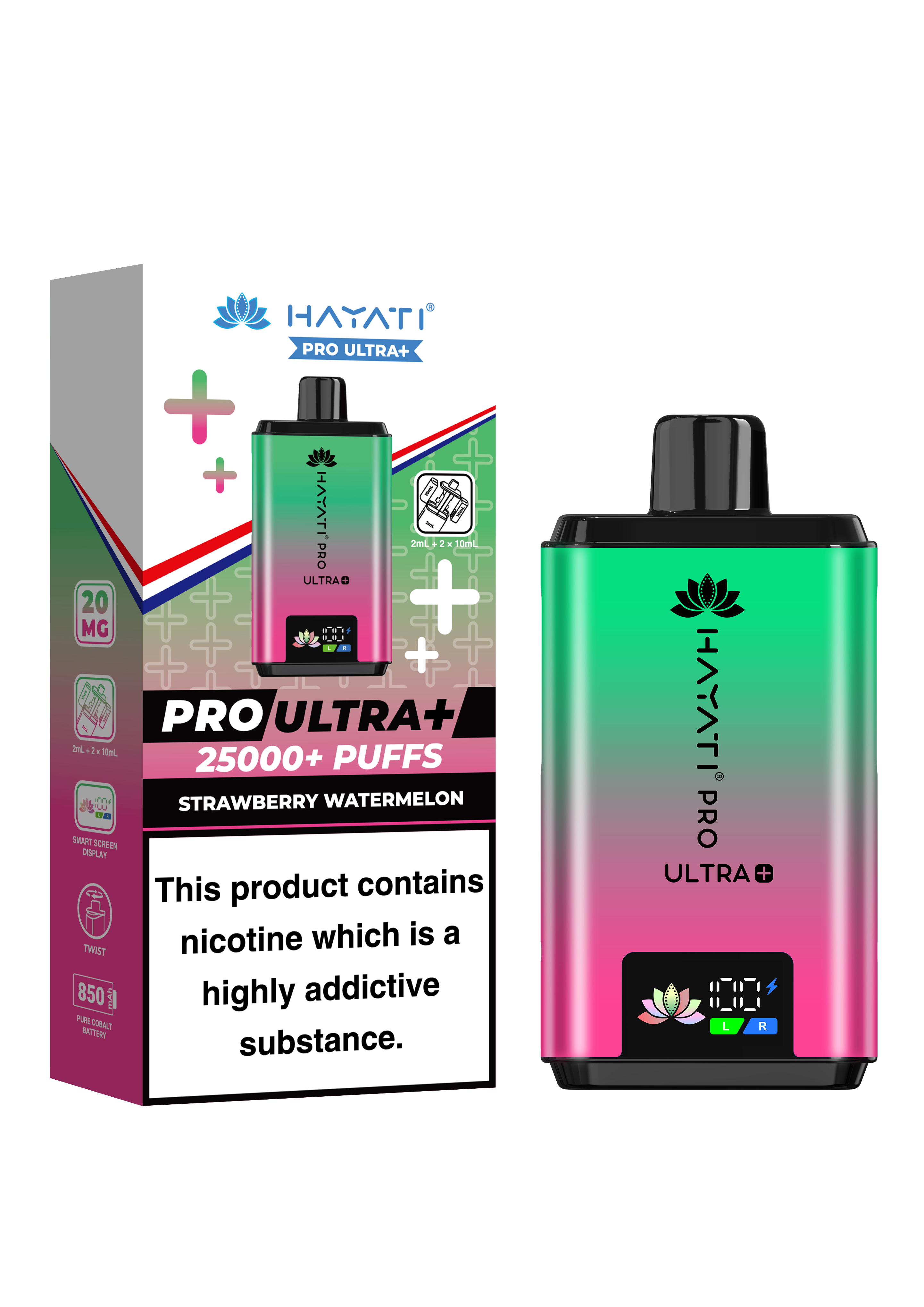 Hayati® Pro Ultra+ Reusable Kit (20mg)
