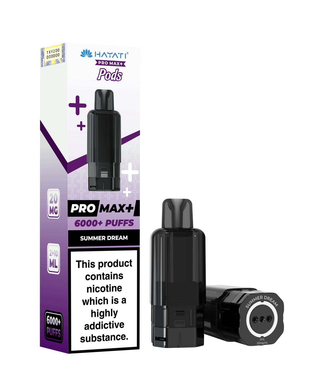 Hayati Pro Max+ 6K Prefilled Pods 20mg | UK Duty Stamped