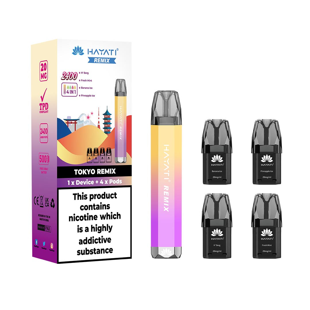 Hayati® Remix 2400 Vape Kit (20mg)