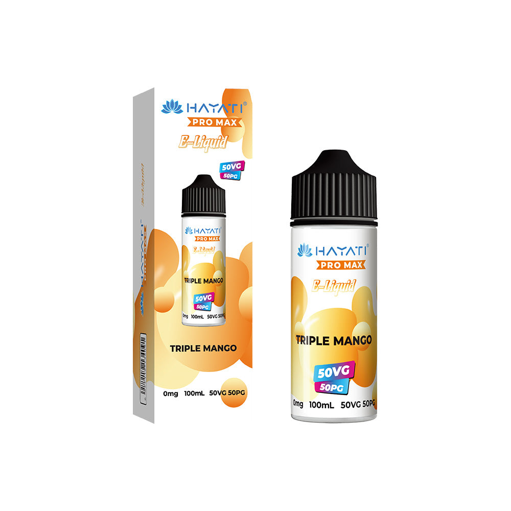 Hayati® Pro Max Shortfill 100ml 50VG/50PG (0mg)