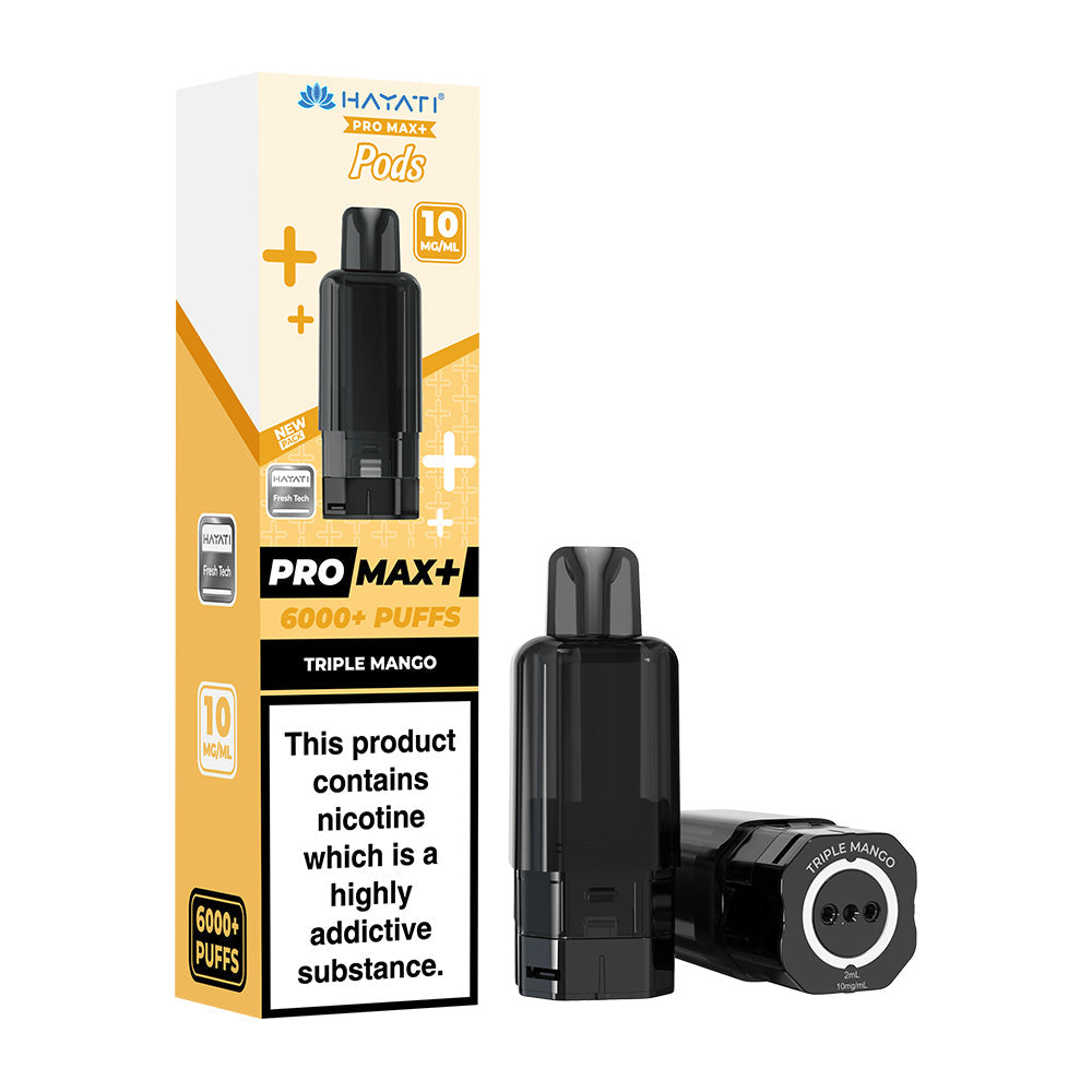 Hayati® Pro Max+ 6000+ (10mg) Pods