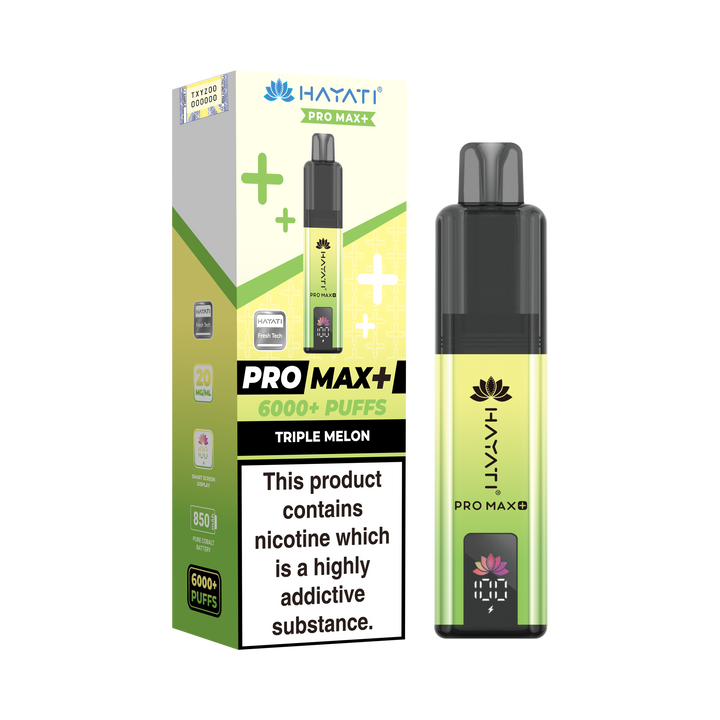 Hayati Pro Max+ 6K Prefilled Pod Kit 20mg | UK Duty Stamped