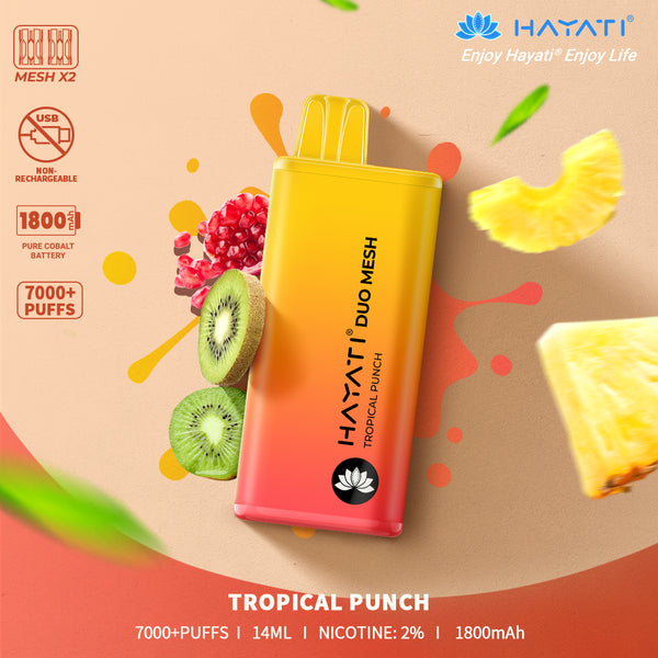 Hayati® Duo Mesh 7000+ Vape Kit (20mg)