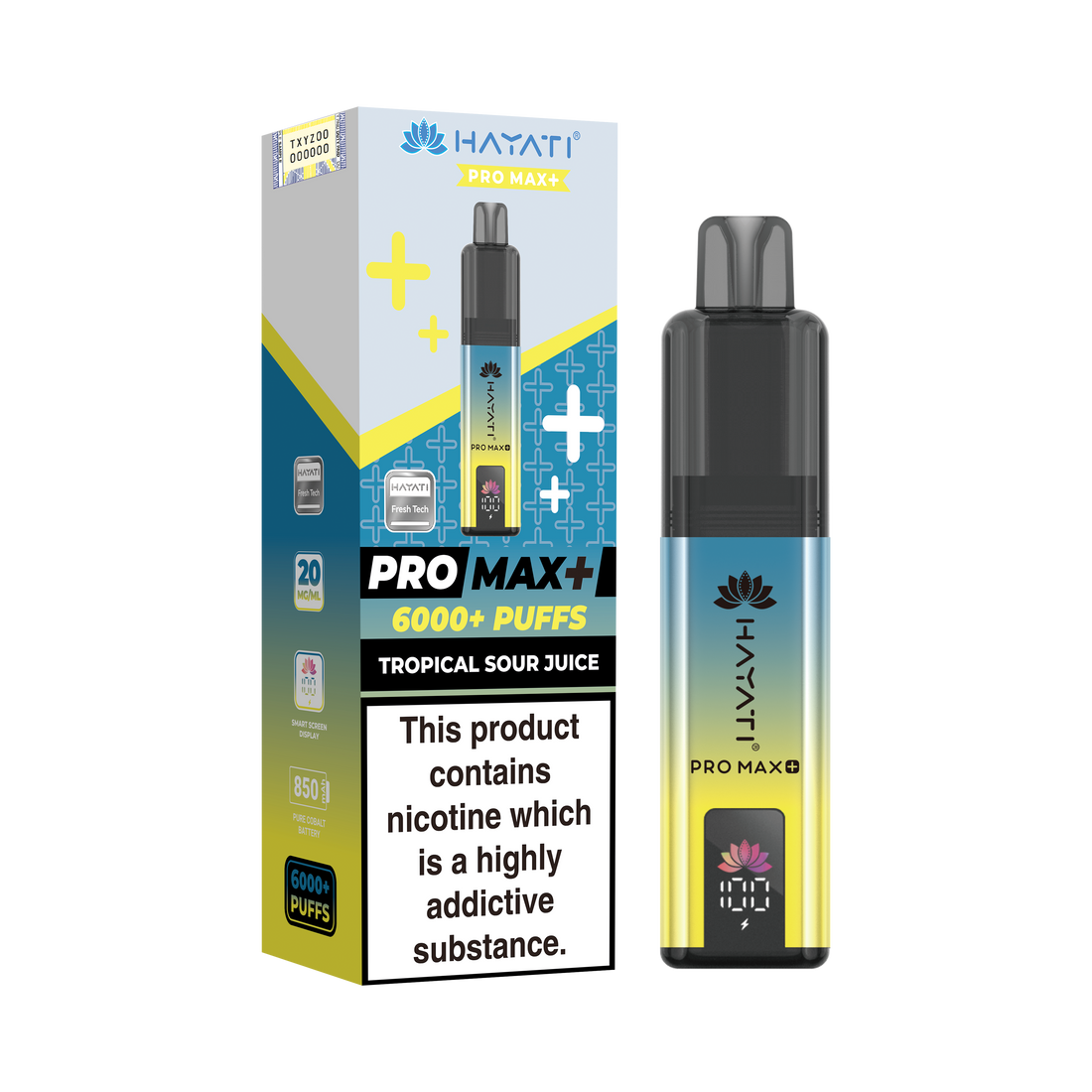 Hayati Pro Max+ 6K Prefilled Pod Kit 20mg | UK Duty Stamped