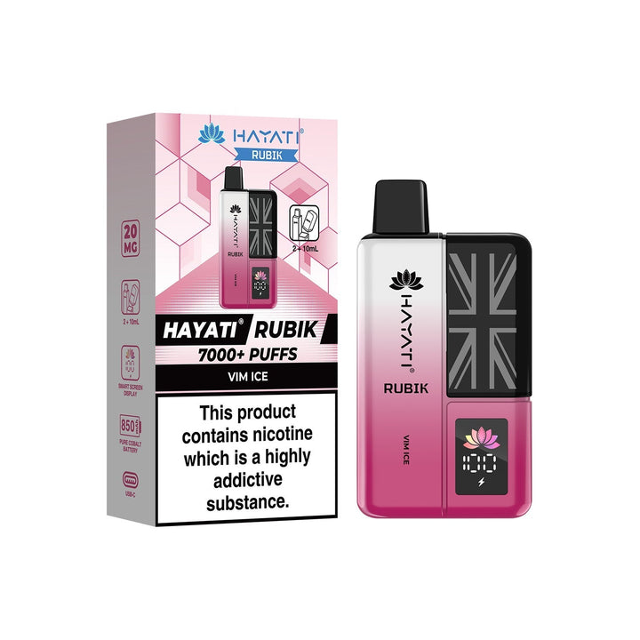 Hayati® Rubik Reusable Vape Kit (20mg)