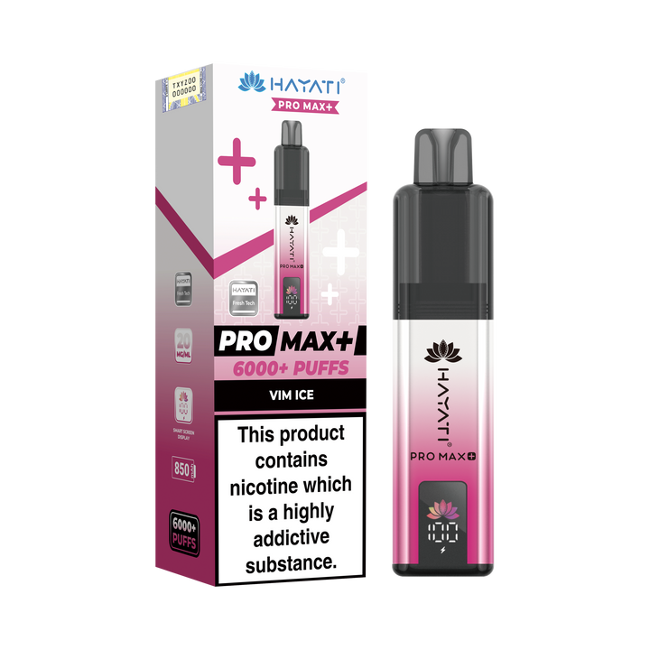 Hayati Pro Max+ 6K Prefilled Pod Kit 20mg | UK Duty Stamped