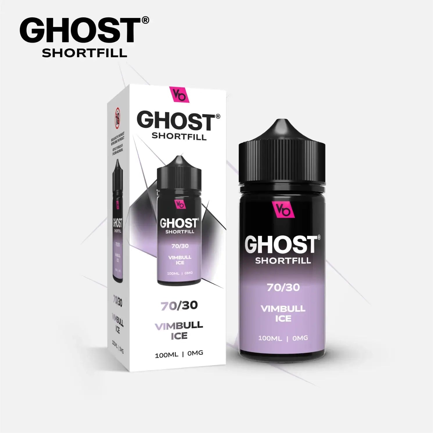 Ghost® Shortfill 100ml 70/30 (0mg)
