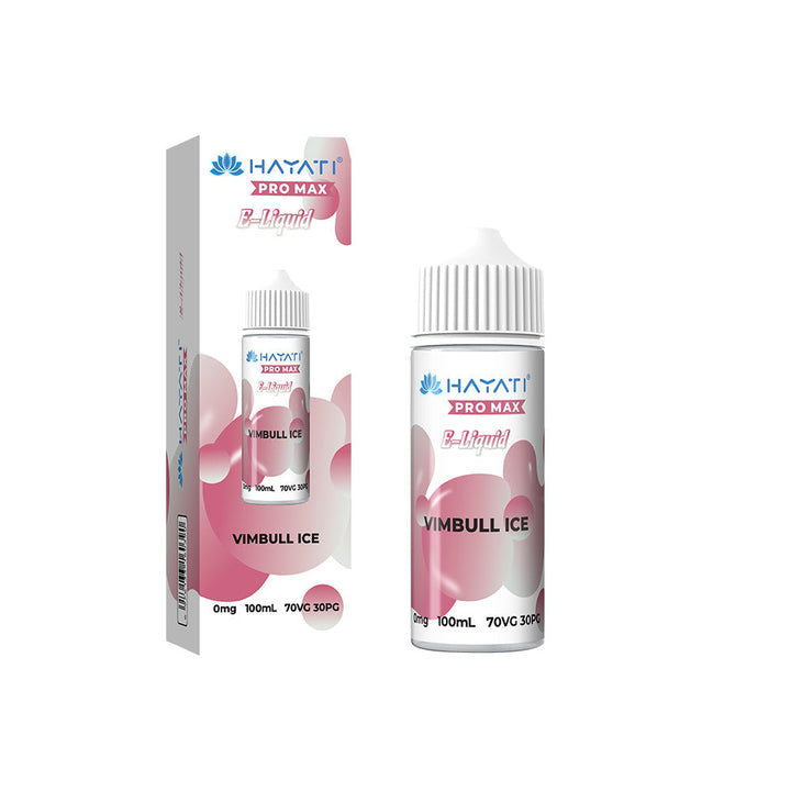 Hayati® Pro Max Shortfill 100ml 70VG/30PG (0mg)