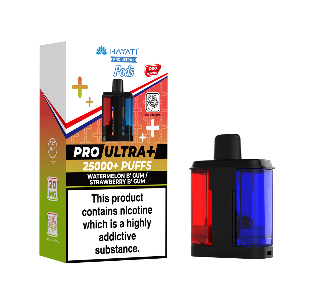 Hayati® Pro Ultra+ 25K Prefilled Pods (20mg)