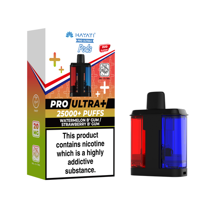 Hayati® Pro Ultra+ 25K Prefilled Pods (20mg)
