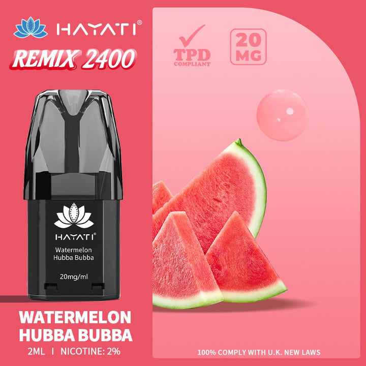 Hayati® Remix 2400 Pods (20mg)
