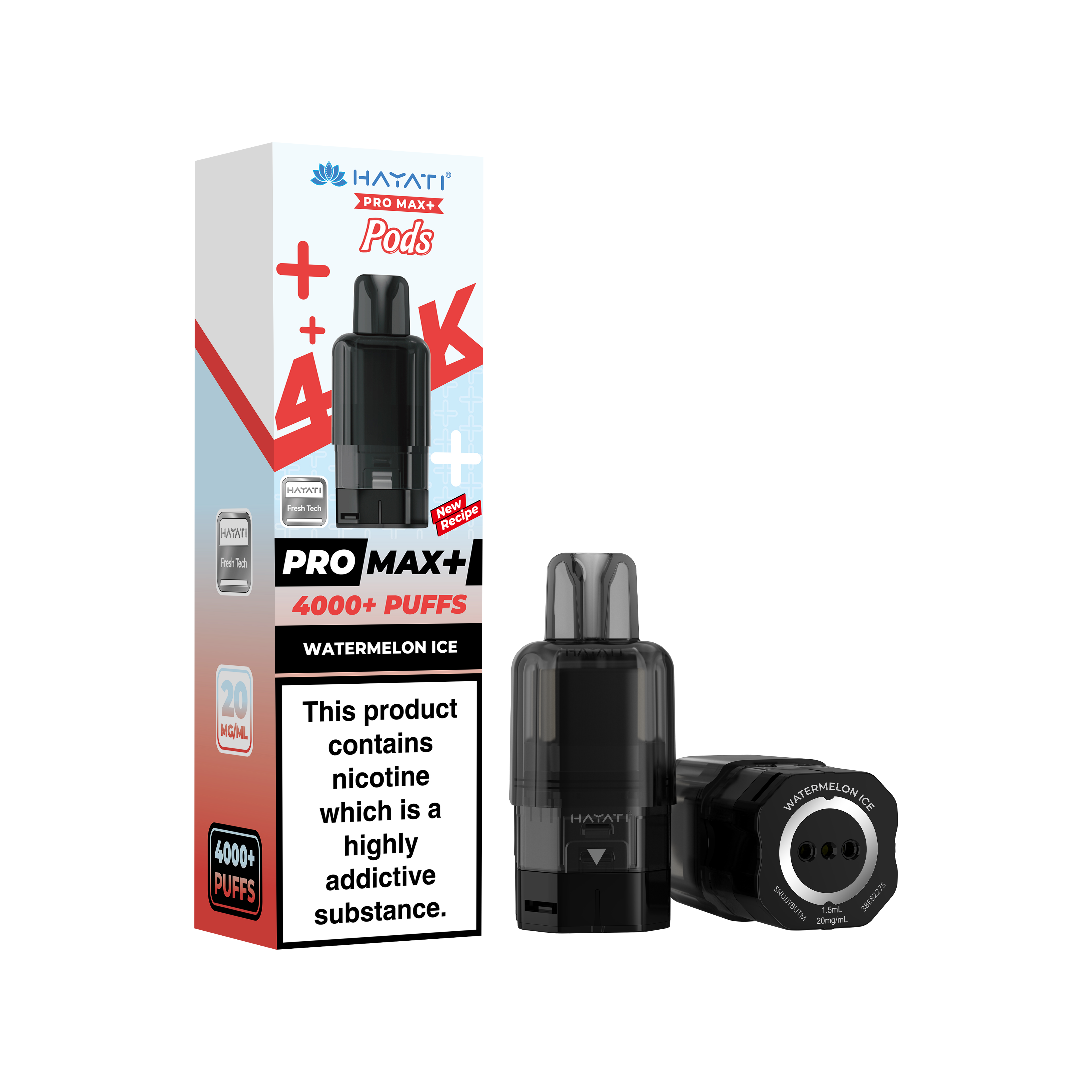 Hayati® Pro Max+ 4000+ Pods (20mg)