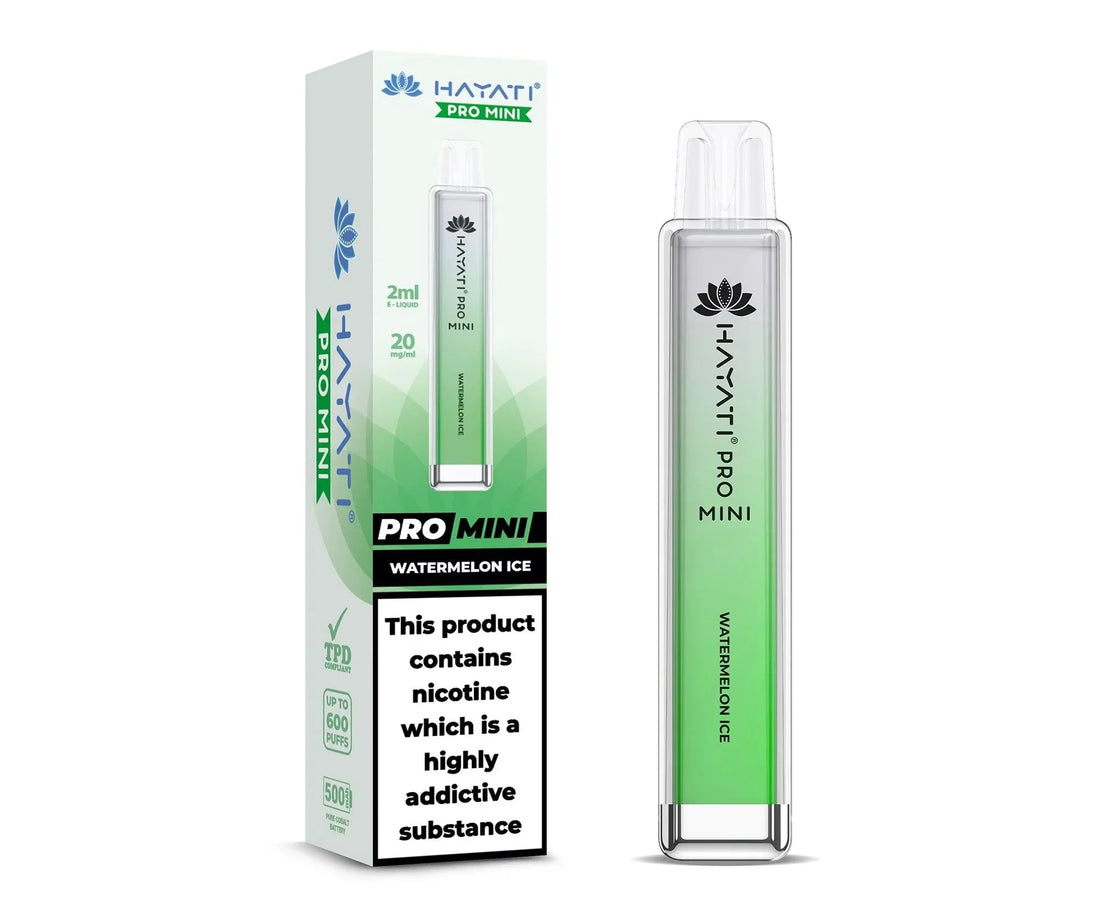 Hayati® Pro Mini 600+ Vape Kit (20mg)