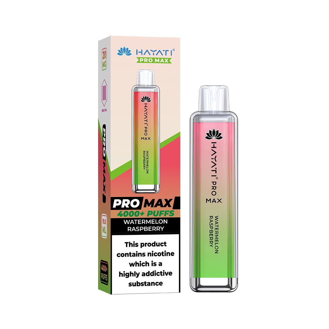 Hayati® Pro Max Disposable 4000+ Vape Kit (0mg)