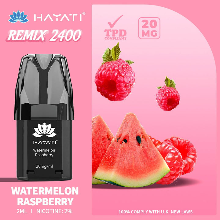 Hayati® Remix 2400 Pods (20mg)