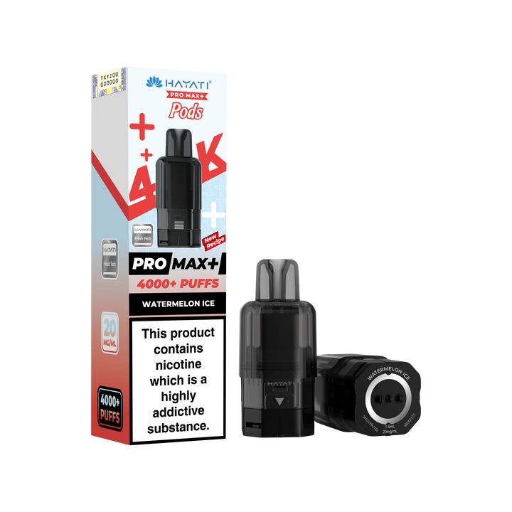 Hayati Pro Max+ 4K Prefilled Pods 20mg | UK Duty Stamped