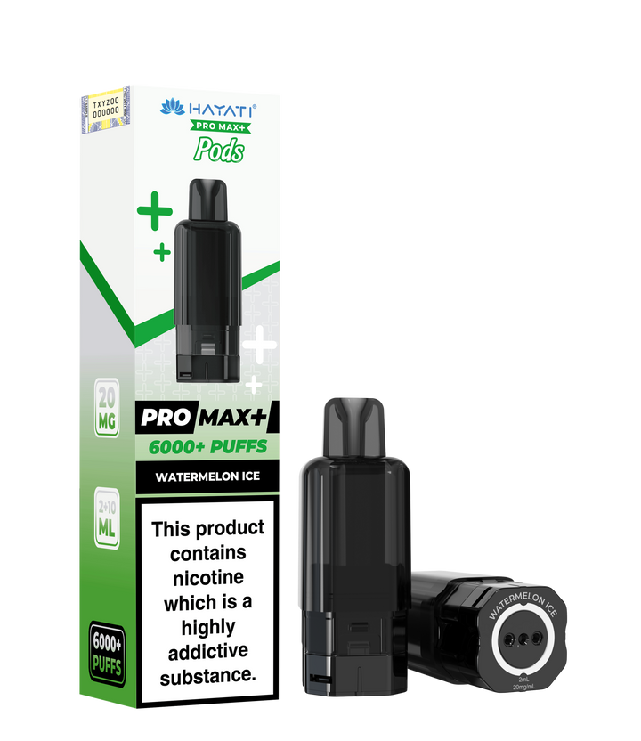 Hayati Pro Max+ 6K Prefilled Pods 20mg | UK Duty Stamped