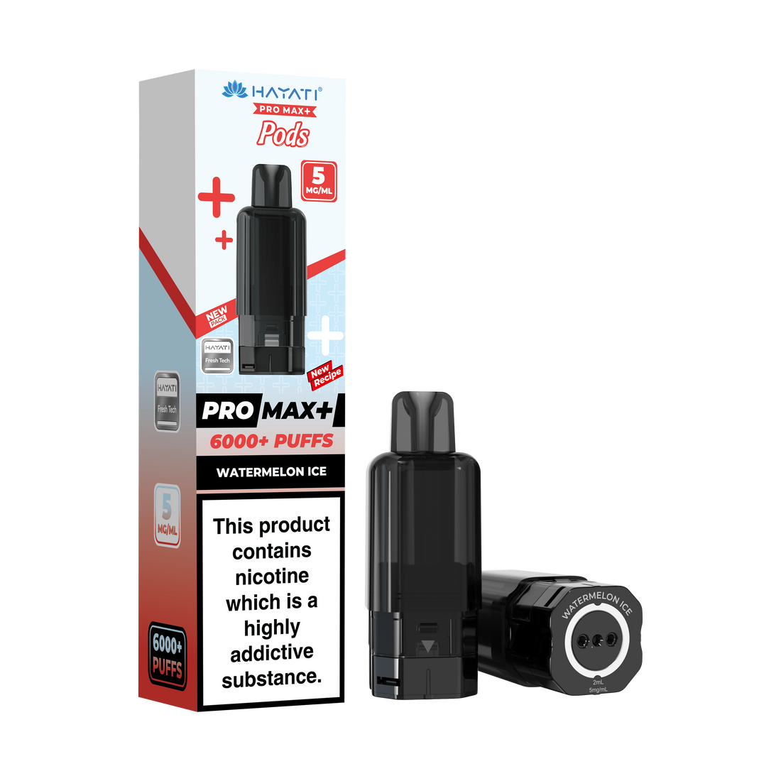 Hayati® Pro Max+ 6000+ Pods (5mg)