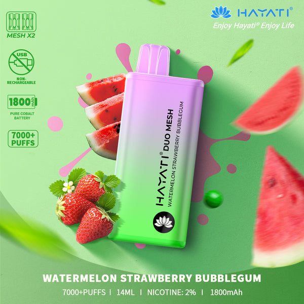 Hayati® Duo Mesh 7000+ Vape Kit (20mg)
