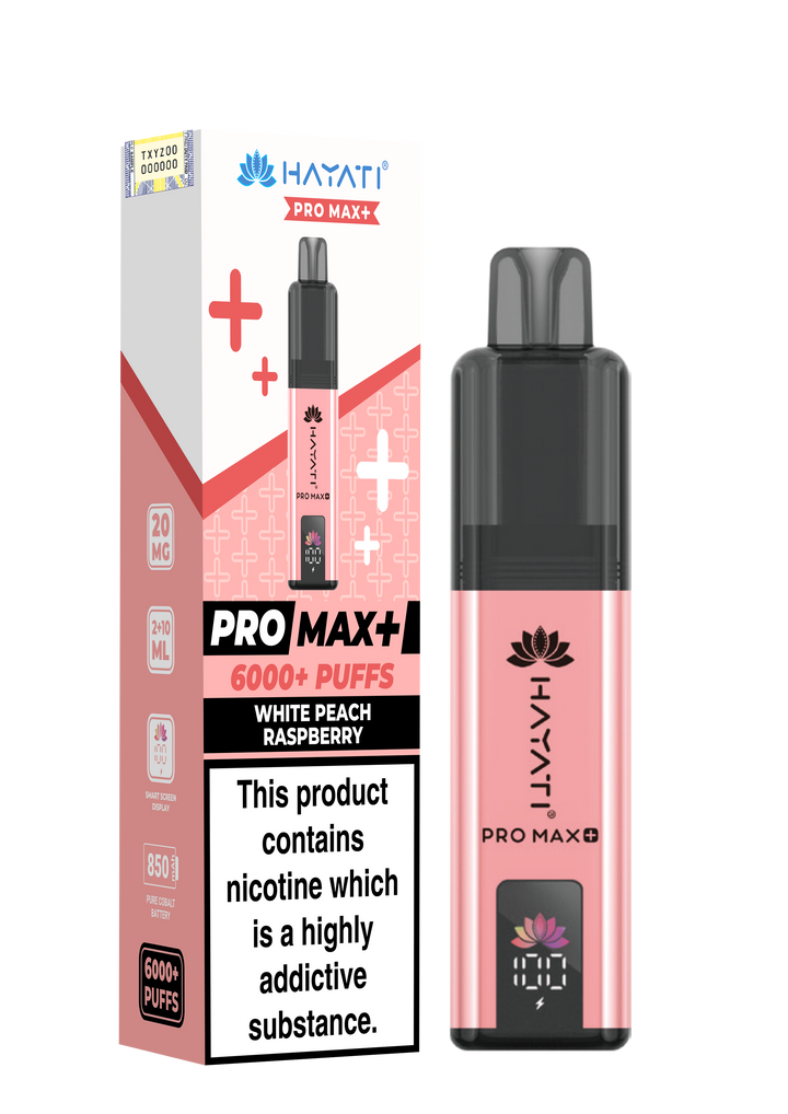 Hayati Pro Max+ 6K Prefilled Pod Kit 20mg | UK Duty Stamped