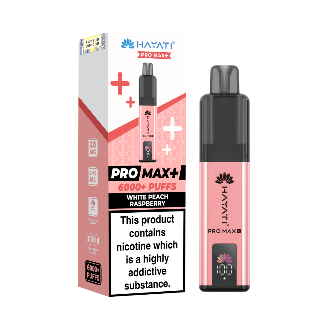 Hayati Pro Max+ 6K Prefilled Pod Kit 20mg | UK Duty Stamped